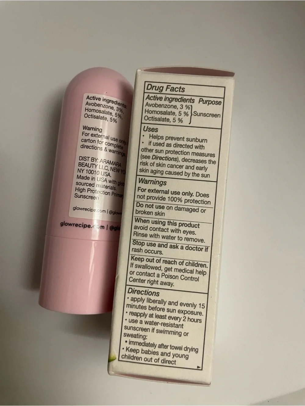 Glow Recipe Watermelon Glow Dew Balm SPF 45 - exp 8/2026- NEW